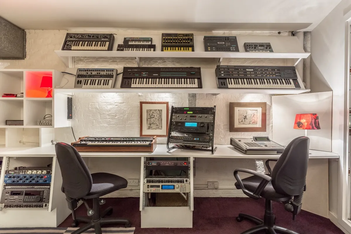 A writing / recording studio in the heart of central London