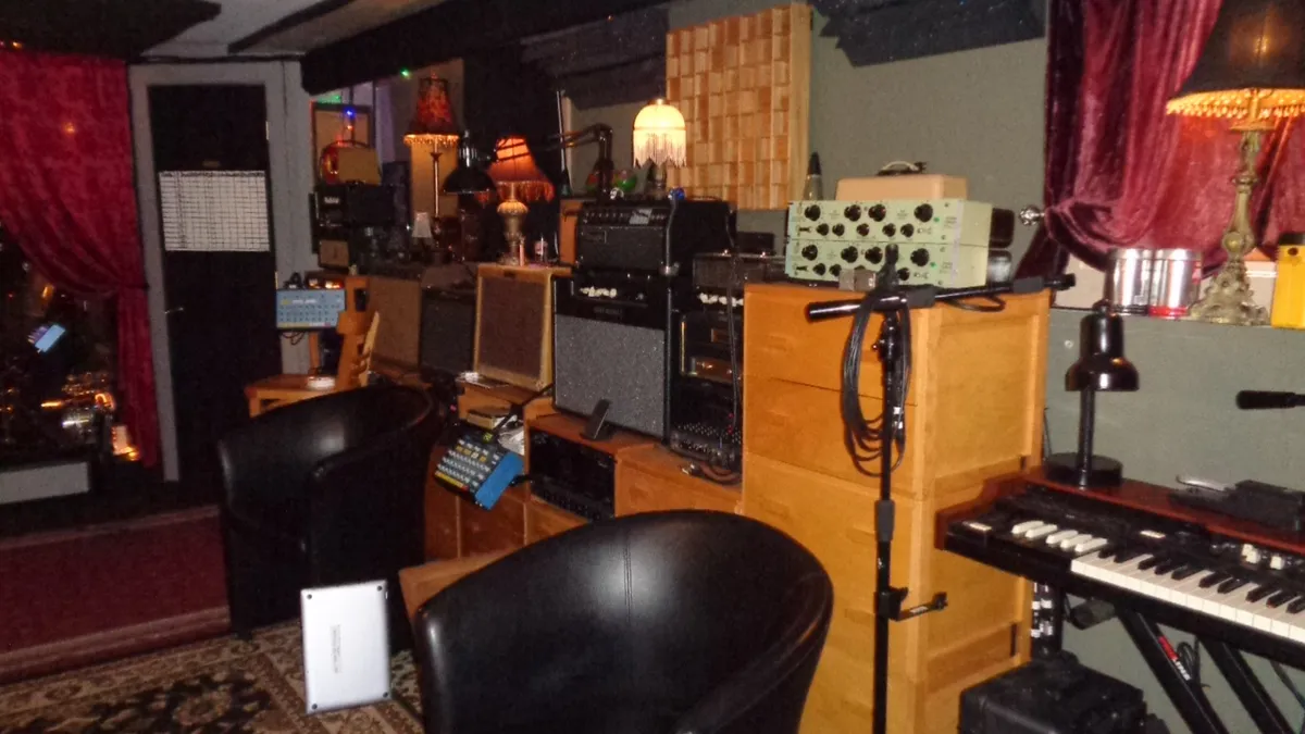 Claustrophobic Sound Studio