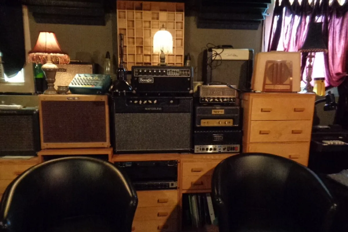 Claustrophobic Sound Studio