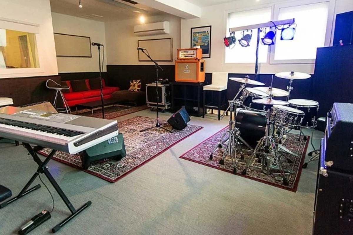 Estudio de grabación en Madrid