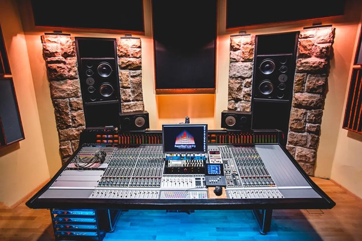 SuperSize Recording Studio B (Mixing/Mastering)